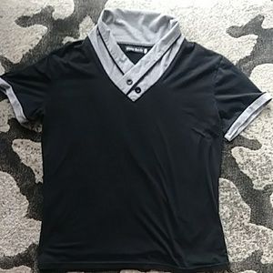 Androgynous European Style top